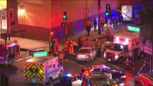 LA Sheriff SUV Car Crash in Los Angeles that left 2 boys dead
