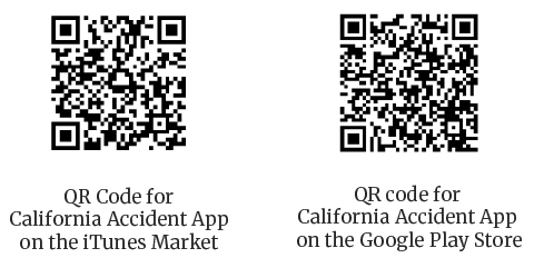 QR Codes for California Accident App