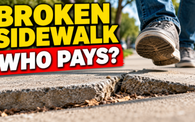Tripped on a Broken Sidewalk in California? Who Is Responsible?