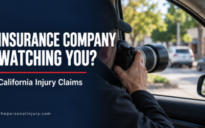 The Insurance Company Hired a Private Investigator: California Injury Claims
