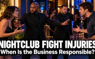 Injured in a Bar or Nightclub Fight? California Security Liability