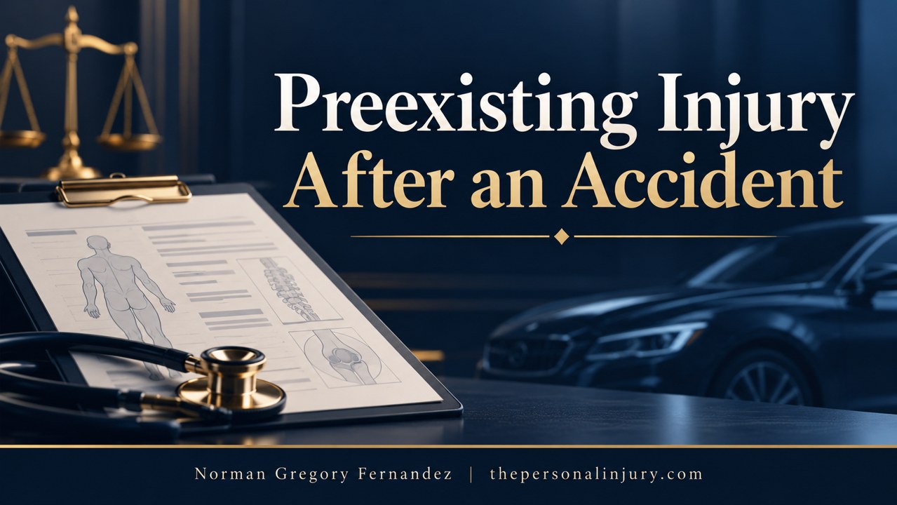 Preexisting Injuries After a California Accident: What Can Be Claimed? Illustration for Preexisting Injuries After a California Accident: What Can Be Claimed?